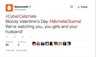 Illustration for article titled Newsweek Twitter Hacked by Group Alleging Themselves to Be ISIS